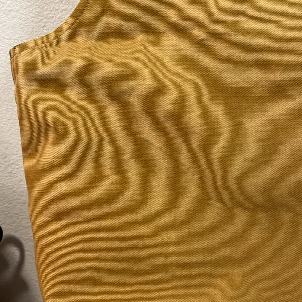 Carhartt Brown Work Vest Insulated Canvas RELAXED FIT FIRM DUCK RIB COLLAR Sz2xl - Picture 9 of 15